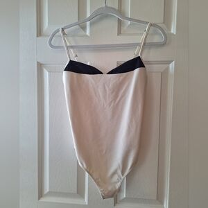 Free People Intimately Cream Bodysuit NWT